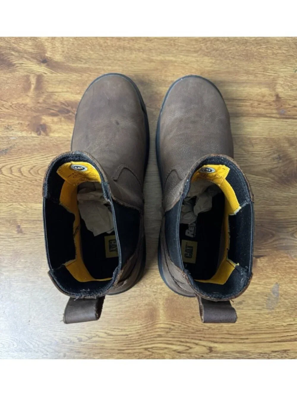 Caterpillar Men's Wheelbase Work Boot Size 9.5 M